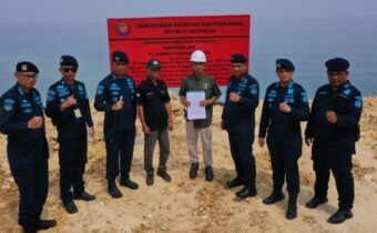 kkp setop proyek jetty ilegal di morowali